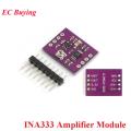 INA333 Amplifier Module Op Amp Module Human Micro Multifunctional Three Op Amp Precision Instrumentation Amplifier Board. 