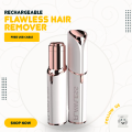 Finishing Touch Flawlbss Painless Hair Remover for Women | Rechargeable Facial Hair Trimmer & Epilator | Portable Electric Shaver for Face, Upper Lip, Chin & Peach Fuzz | Ladies Hair Removal Device with LED Light. 