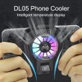 MEMO DL05 Magnetic Phone Radiator Phone Cooling Fan Case Cold Wind Handle Fan for PUBG Phone Cooler Phone Cooling Fan Case. 