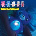 SF Stuffed Animal With Light Projector In Belly Comforting Toy Plush Toy Night Light Cuddly Puppy Christmas Gifts for Kids Children #433939. 