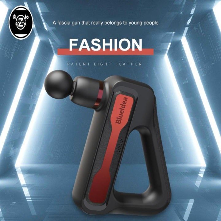 Triangle Fascia Massager 32 Level Fascial with 8 Massage Heads BLD-888 Athletes Deep Tissue Massage Handheld Portable Rechargeable, 8 heads, 32 speeds settings, long lasting battery, with charger, with carry case, up to 3200 percussion per minute