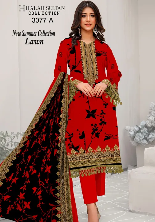 Halah%20Sultan%20Summer%20Collection%20Lawn%20Unstitched%203%20Piece%20Suit%20DN#%203077-A%20-%20Image%204