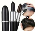 Hair dye Instant Temporary Coloring Hair Lipstick Shape Hair Dye Pen Covering White Hair Disposable Color Stick - Black/Brown. 