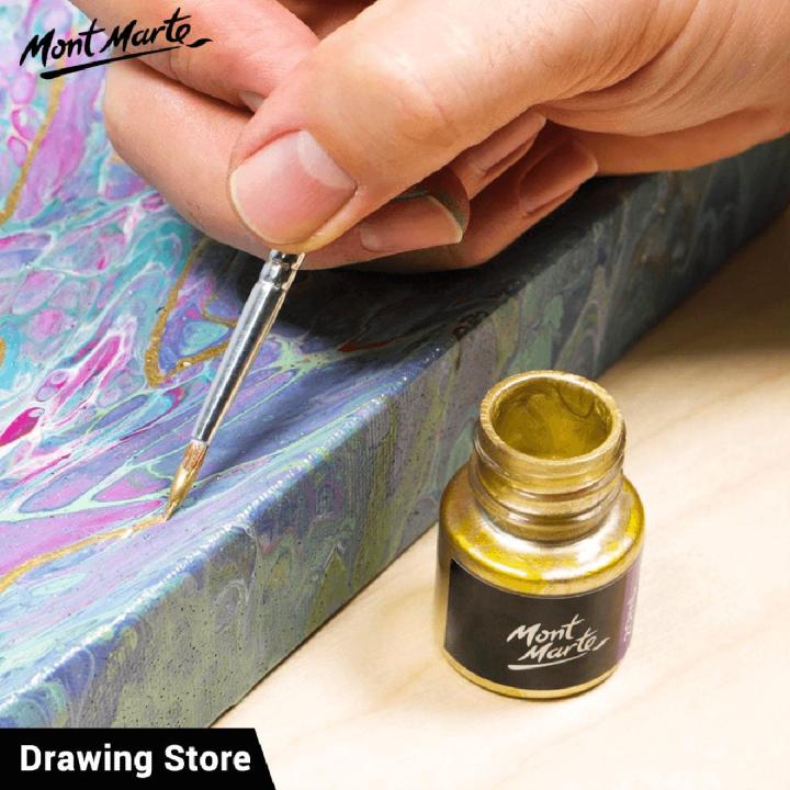 Mont Marte Gold Foil Paint 20ml Bottle