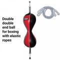 Double double end ball with pair of elastic ropes Speed bag Punching bag. 