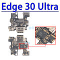 USB Charging Charger Dock Port Board Microphone Flex Cable For Motorola Moto Edge 20 30 X30 S30 + Fusion Lite Pro Neo Ultra. 