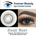 Natural Quartz Gray COSMETIC COLORED CONTACT LENSES Eye Contact Lenses Forever Beauty / Disposable Lenses / Lense, Eye Lense / Color Lense / Eye Lenses For Girls Women Men. 