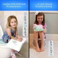 Visual Schedule for Kids Toilet Routine Chart for Kids Classroom Girls Boys. 
