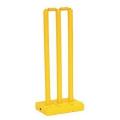 Best Plastic Wickets Set with Bails and Stand for Cricket - Large - 28 Inch.. 