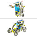 STEM Solar Robot Kit for Kids 14-in-1 Educational Toy Creation Science Toy Solar Power Building Kit DIY Assembly Solar Operated Robotic Set for Kids Teens and Science Lovers. 