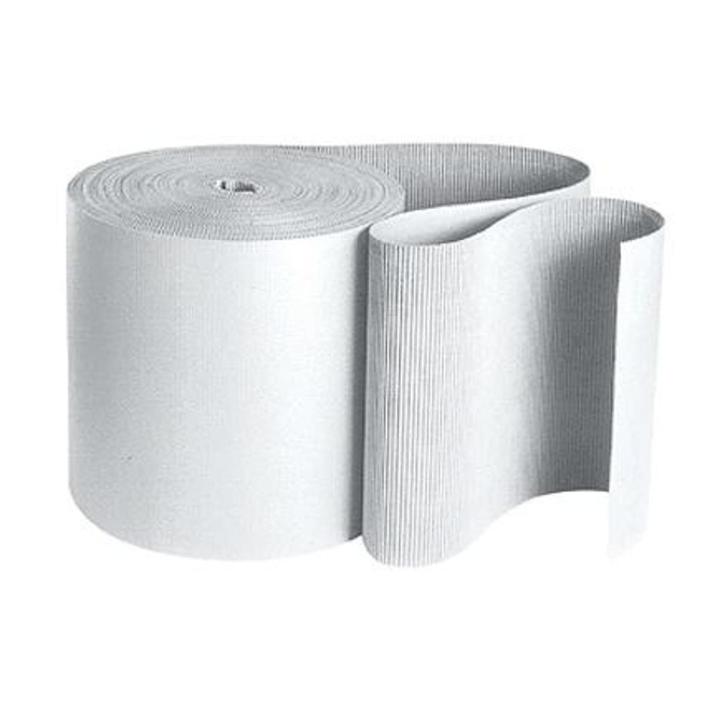 100 feet-corrugated sheet roll-For Art and Craft - White