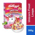 Kellogg's Unicorn Froot Loops Breakfast Cereal (300g)  (𝐢𝐦𝐩𝐨𝐫𝐭𝐞𝐝 & 𝐨𝐫𝐢𝐠𝐧𝐚𝐥). 