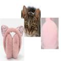 Cat Earmuffs Soft Ear Muffs Winter Ear Warmers Faux   Ear Muffs Cashmere Ear Muffs. 