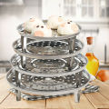 Steamer Stand Steamer Pot Stainless Steel Steamers Stand and Steamer Rack High Quality 8" 10" 12" inch Stainless Steel Steamer Rack Rack Insert Stock Pot Steaming Tray Kitchen Home for Steam chicken Roast Steamer machine. 