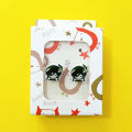 Genshin Impact Funny Magnet Earrings Boys Girls Cosplay Kaedehara Kazuha Venti Plastic Ear Clip Students Jewelry Brinco Gift. 