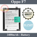 Oppo F7 Battery BLP609 Replacement Premium Quality 3400mAh For Oppo F7. 