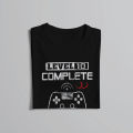 Level 10 Complete Classic TShirt For Men Gamer Gaming Controller Clothing Novelty Polyester T Shirt Soft. 