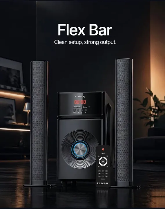 LUNAR%20-%20FLEX%20BAR%20-%202in1%20Speaker%20System,%20Sound%20Bar%20+%202.1%20Speaker%20with%20Bluetooth,%20USB%20&%20Remote%20Control,%20Ideal%20for%20LCD/LED%20TVs%20-%20Image%204