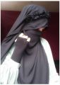 Crown Hijab With Niqab Modest Look - High Quality Low Price. 