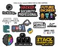 Programming Stickers for Laptop 13 Pcs Car Bike Phone Stickers. 