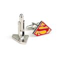 HANCHANG Accessories Superman Cufflinks s Logo Cuff Button Fashion Superhero Enamel Charm Jewelry For Men Shirt Jewelry. 