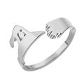 Adjustable Wizard broom ring Intricate /Steel 1.7cm in diameter Fashion jewelry Stainless steel Stainless steel ring for Autumn fashion accessories Jewelry lovers Costume parties Gift for witches. 