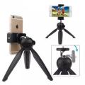 Mini Tripod Stand & Stabilizer Gimbal for Mobiles & DSLR Camera With Phone Holder Clip & Ball Head / Android / Smartphone / Nokia / Samsung / Oppo / Apple / iPhone / DSLR. 