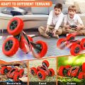 Squard Game RC Cars Stunt Car Toy Remote Control Car, Double Sided 360° Flips RC Car Toys Gift for Kids Boys Girls (Black). 