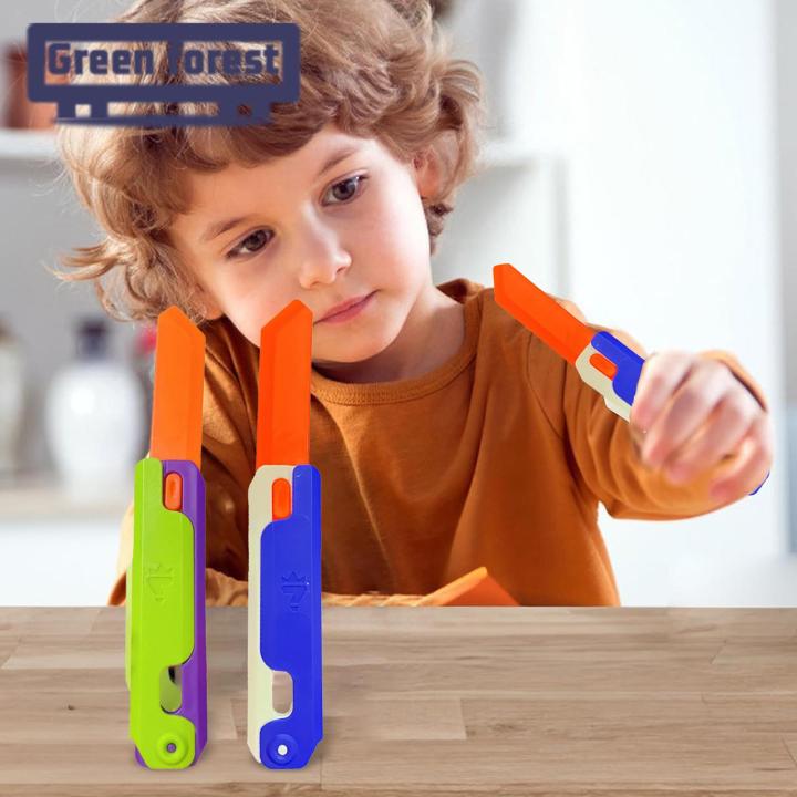 Fidget Toy Cutter Colorful Carrot Cutter 3d Printing Fidget Toy Stress ...