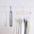 Multi port 360 Rotation Plastic Storage Clothes Hanger Space Saving Hanger Oraganizer Multipurpose. 