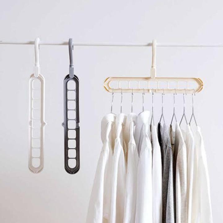 Multi port 360 Rotation Plastic Storage Clothes Hanger Space Saving Hanger Oraganizer Multipurpose