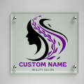Customized Acrylic Board For Barber Shop & Beauty Salon Board. 