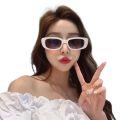 Trendy Vintage Sunglasses For Men and Women With Popular Colors - Fashionable Square Frame Sun Glasses For Girls and Boys – Vintage Rectangle Sunglasses For Women - Retro Driving Glasses For Girls. 