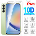 Relaxtoo For Samsung Galaxy A34 2Pcs HD Front Screen Protector Glass Film For SamsungA34 GalaxyA34 Full Coverage Tempered Glass. 