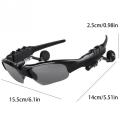 Stereo Earphones Wireless Headset with Mic Glasses Sunglasses for Driving Cycling Sports Noise Reduction Headphones. 