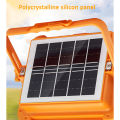 X8 Multifunctional Portable 1000W Solar LED Street Light High-Quality Rechargeable Off-Grid Private Lighting Solution. 