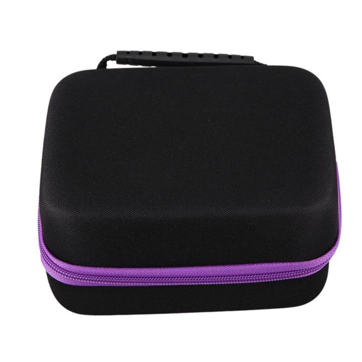 6Colors Essential Oil Case 30 Bottles 10Ml Perfume Oil Essential Oil Box Travel Portable Carrying Holder Polish Storage Bag