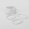 shower curtain hooks plastic 12 pcs pack. 