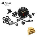 Al Noor Traders Brand High quality wooden wall clock | Flower shaped wall clock | flower shaped wooden wall clock. 
