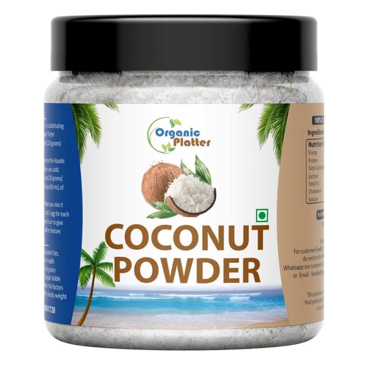Coconut Powder, Nariyal Burada, Khopra Bura, For Cooking, Desiccated Coconut (Jar) (100gm)