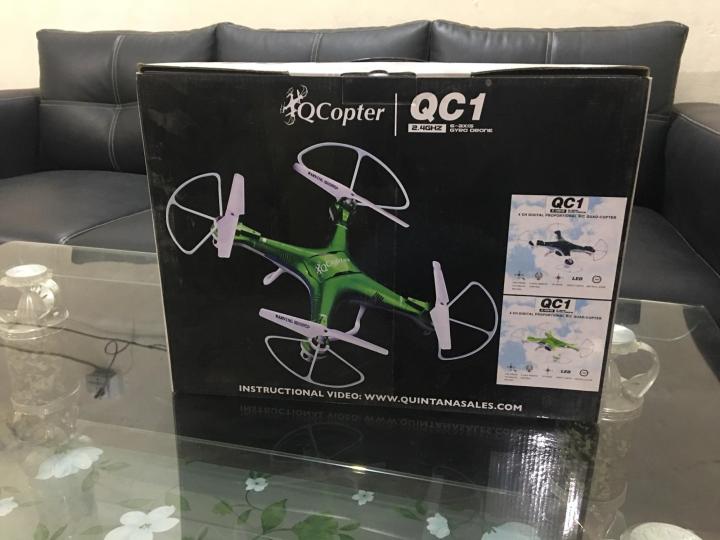 Qcopter qc1 drone with 2mp hd video cam