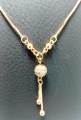 Round Shaped Locket Necklace with Golden Chain for GIrl & Women. 