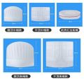 Disposable chef hat non-woven chef hat plant fiber kitchen catering oil-proof paper hat low, medium and high hat. 