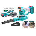 Total TABLI2001 Original Lithium-Ion 2 in 1 Aspirator Blower & Dust Vacuum with Battery & Charger 20V. 