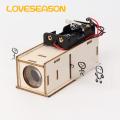 Fine Craftsmanship Projector Toy Diy Slide Projector for Kids Fun Educational Science Experiment Equipment for Elementary School Students less Than Homemade Projector Toy. 