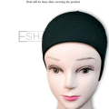 Tube bend inner cap for hijab eshaa store /black Meroon Red Skin Gray White Green Pink. 