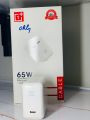 One Plus 65W Orignal Charger Type C To Type C Super Vooc Adapter + Cable. 