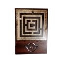 Wooden Labyrinth Game for Kids Rolling Ball Maze Toy Balance Board Game Toy Early Education Toy. 