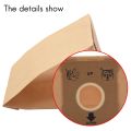 10 Pcs Vacuum Cleaner Kraft Paper Dust Bags Dual Filter Dust Bag Fit for Z1480 ZW1200-211 ZC1120B ZC1120R ZC1120Y ZMO1510 ZMO1511 ZMO1530 ZMO1550 Series. 