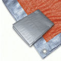 Tarpaulin Tarpal 100% Waterproof High Quality Double Coated Orange Silver. 